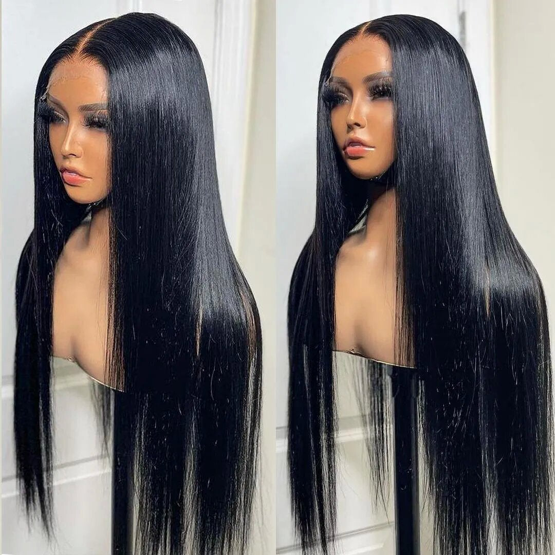 Straight Hair HD 6X6 Lace Closure Wig Natural Human Hair Wig