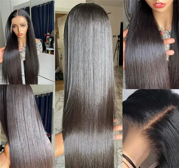 Straight Hair 13X4 Lace Frontal Unit Virgin Human Hair Wig