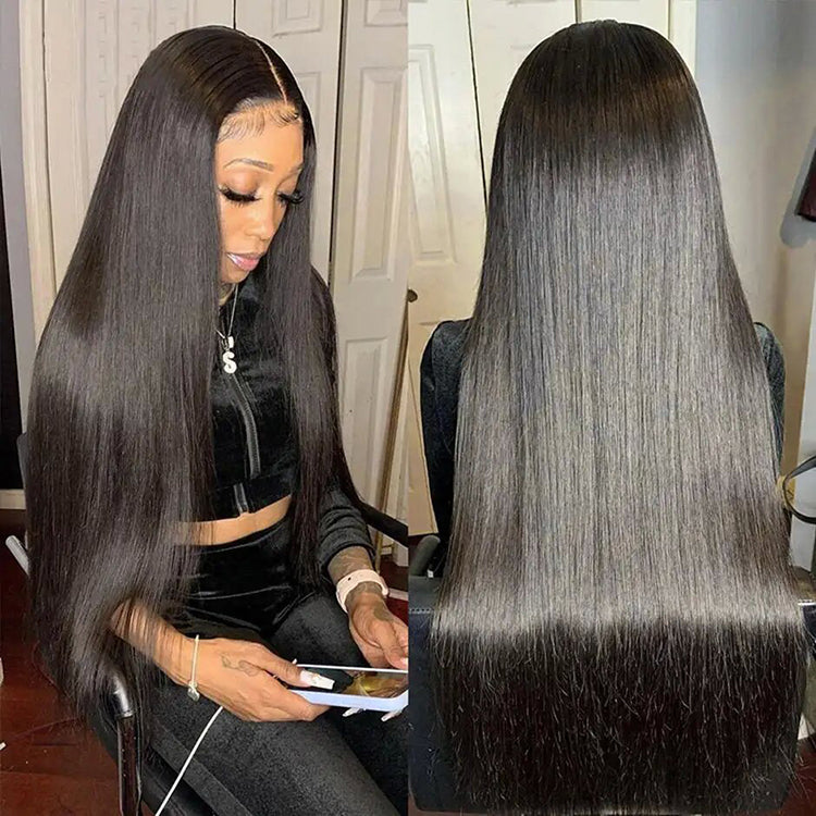 Straight Hair 13X4 Lace Frontal Unit Virgin Human Hair Wig