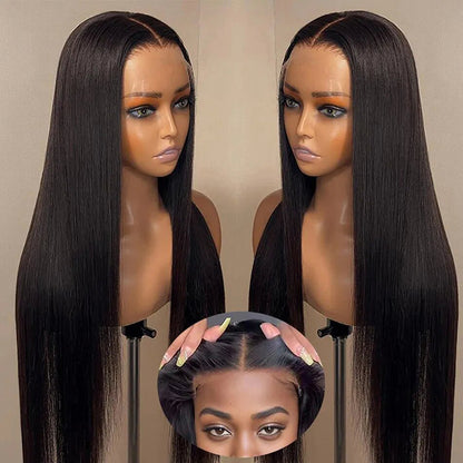 Straight Wear and Go Wig Glueless HD Lace Closure Wig Pre-cut Lace Wig