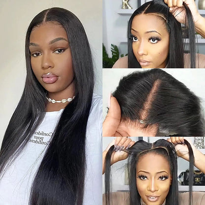 Straight Wear and Go Wig Glueless HD Lace Closure Wig Pre-cut Lace Wig