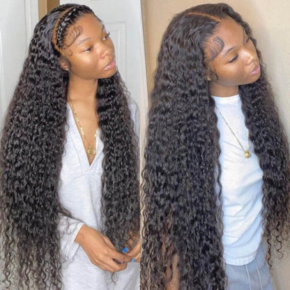 Water Wave 13X4 Lace Frontal Unit 10A Virgin Human Hair Wig