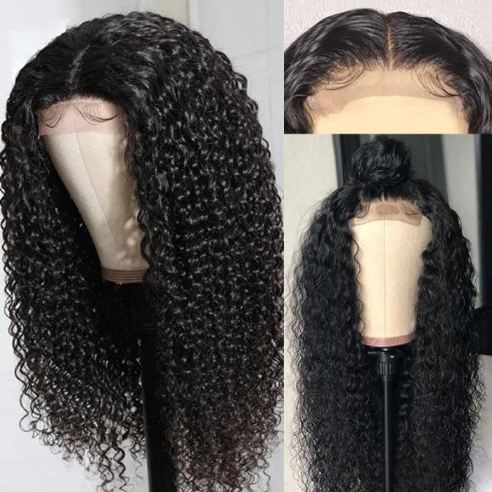 Brazilian Kinky Curly 4x4 Lace Closure 100% Virgin Remy Human Hair Petalwigs