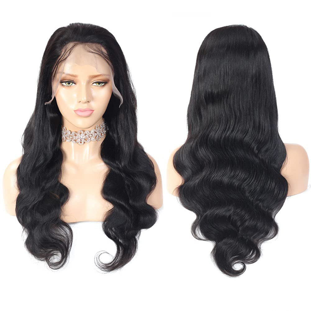 Body Wave 13x6 Lace Front Wig 10A Grade Virgin Human Hair Wig Transparent Lace