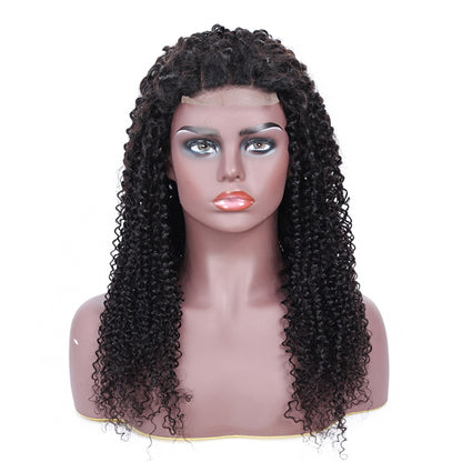 Kinky Curly 4X4 Lace Closure Unit 100% Virgin Human Hair Wig