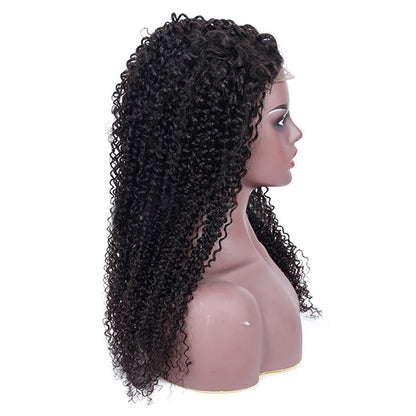 Kinky Curly 4X4 Lace Closure Unit 100% Virgin Human Hair Wig