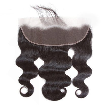 Body Wave 3 Bundles with 13X4 Lace Frontal 100% Human Hair Can Make Into Wig for you