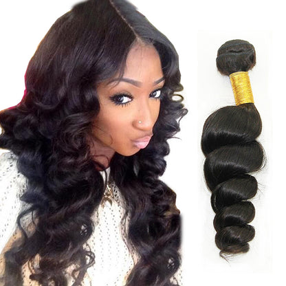 Loose Wave Virgin Hair Bundles Deal 10A Virgin Human Hair