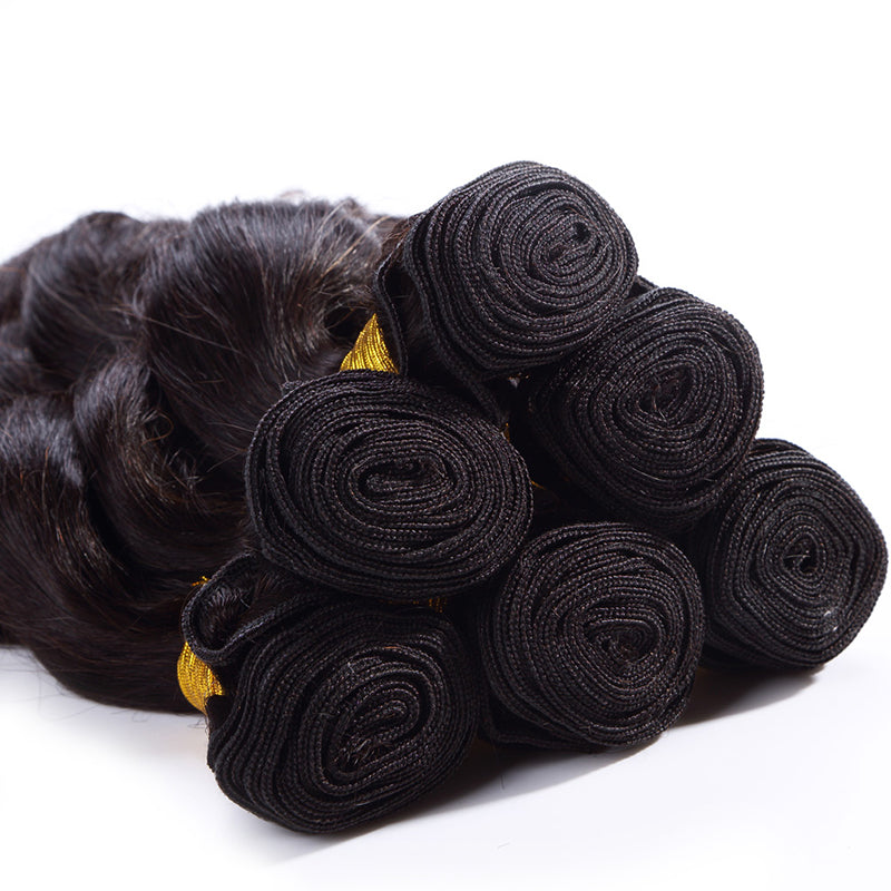 Loose Wave Virgin Hair Bundles Deal 10A Virgin Human Hair