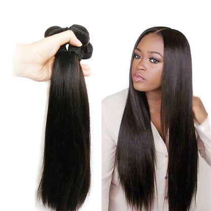 Straight Hair Bundles Deal 10A Virgin Human Hair