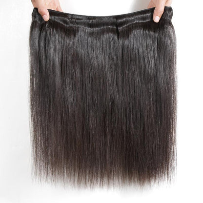 Straight Hair Bundles Deal 10A Virgin Human Hair