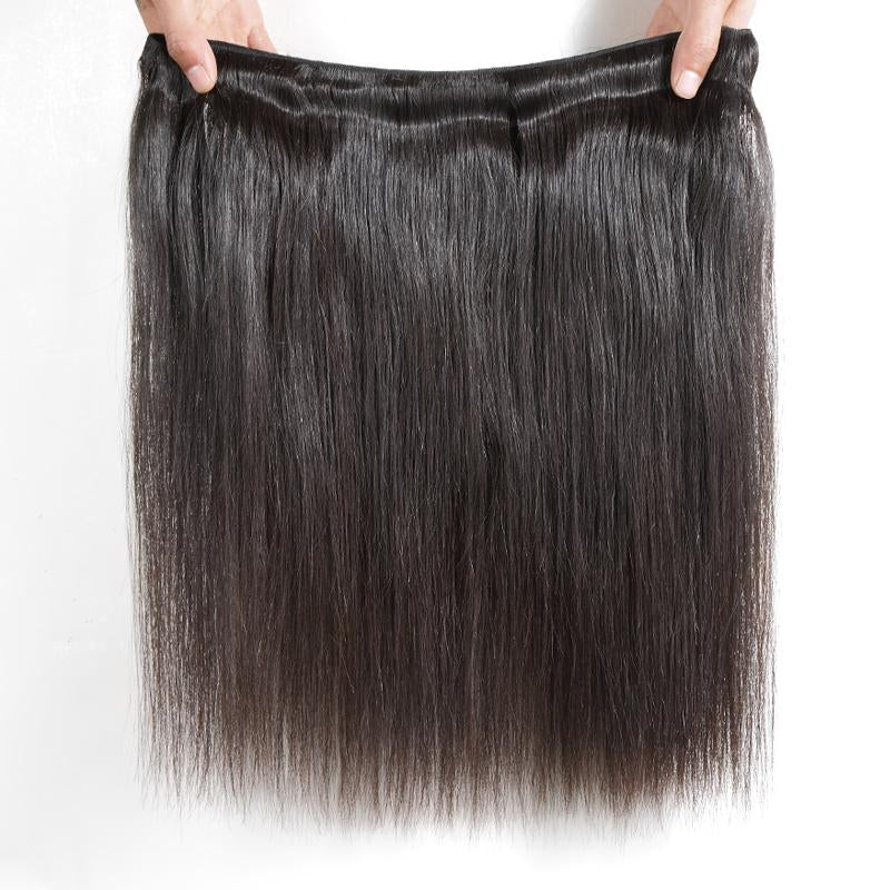 Straight Hair 4 Bundles Deal 10A Virgin Human Hair Bundles