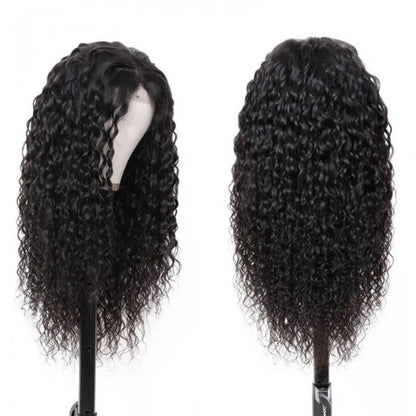 Water Wave 3 Bundles with 4X4 Lace Closure 10A Virgin Human hair Can Make Into Wig for you