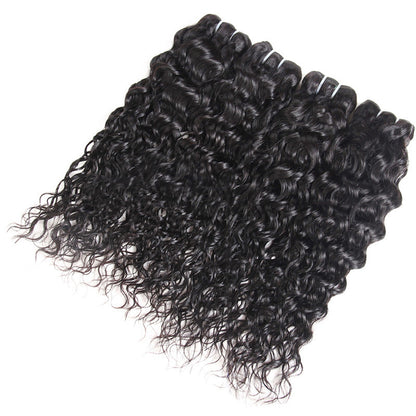Water Wave Hair Bundles Deal 10A Virgin Human Hair